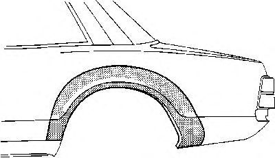 VAN WEZEL 181745 -  Боковина